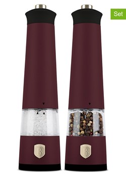 Berlinger Haus 2-częściowy zestaw przyprawników w kolorze bordowym ze sklepu Limango Polska w kategorii Młynki do soli i pieprzu - zdjęcie 188231455