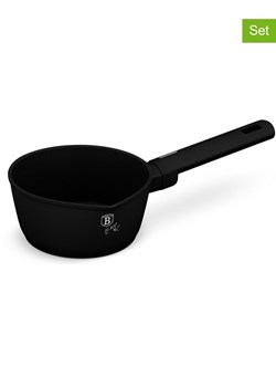 Berlinger Haus 2-częściowy zestaw "Matte Black Collection" w kolorze czarnym - Ø 16 cm ze sklepu Limango Polska w kategorii Garnki - zdjęcie 188231608