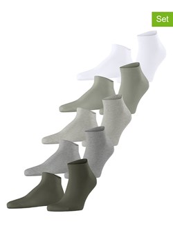 ESPRIT Skarpety (5 par) w kolorze biało-szarym ze sklepu Limango Polska w kategorii Skarpetki męskie - zdjęcie 188232367