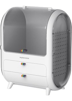 Joybos Organizer w kolorze biało-szarym na kosmetyki - 28,5 x 36,5 x 18,5 cm ze sklepu Limango Polska w kategorii Akcesoria i przechowywanie - zdjęcie 188232929