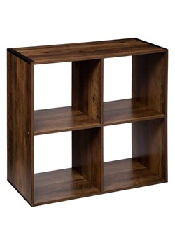 Joybos Regał w kolorze brązowym na książki - 67,5 x 67,7 x 32 cm ze sklepu Limango Polska w kategorii Regały i witryny - zdjęcie 188233359