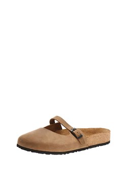 Comfortfusse Skórzane chodaki w kolorze jasnobrązowym ze sklepu Limango Polska w kategorii Klapki damskie - zdjęcie 188233825