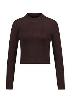 Stitch &amp; Soul Koszulka w kolorze ciemnobrązowym ze sklepu Limango Polska w kategorii Bluzki damskie - zdjęcie 188237429