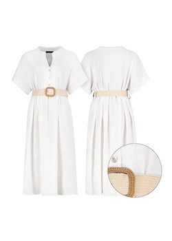 Eight2Nine Sukienka w kolorze białym ze sklepu Limango Polska w kategorii Sukienki - zdjęcie 188238628