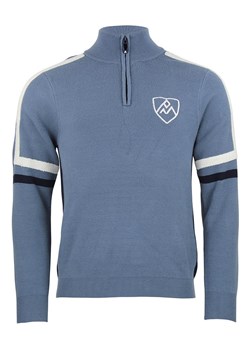 Peak Mountain Sweter "Casta" w kolorze błękitnym ze sklepu Limango Polska w kategorii Swetry męskie - zdjęcie 188242416