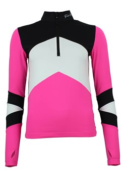 Peak Mountain Koszulka funkcyjna "Athos" w kolorze różowo-czarnym ze sklepu Limango Polska w kategorii Bluzki damskie - zdjęcie 188243006