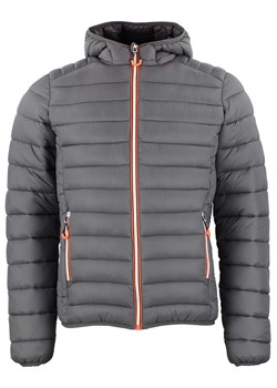 Peak Mountain Kurtka pikowana "Caen" w kolorze szarym ze sklepu Limango Polska w kategorii Kurtki męskie - zdjęcie 188243039