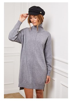 Joséfine Sukienka dzianinowa "Abufera" w kolorze szarym ze sklepu Limango Polska w kategorii Sukienki - zdjęcie 188243308