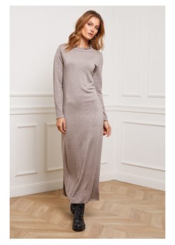 Joséfine Sukienka dzianinowa "Analog" w kolorze szarobrązowym ze sklepu Limango Polska w kategorii Sukienki - zdjęcie 188243355