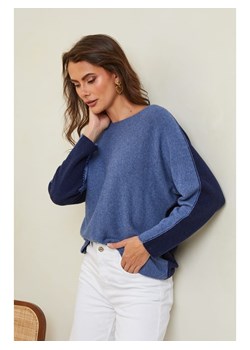 Joséfine Sweter "Dorog" w kolorze niebiesko-granatowym ze sklepu Limango Polska w kategorii Swetry damskie - zdjęcie 188243545