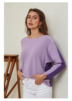 Joséfine Sweter "Dorog" w kolorze fioletowym ze sklepu Limango Polska w kategorii Swetry damskie - zdjęcie 188243555