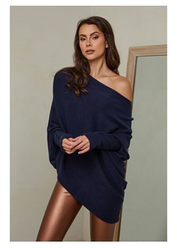 Joséfine Sweter "Isaszeg" w kolorze granatowym ze sklepu Limango Polska w kategorii Swetry damskie - zdjęcie 188243656