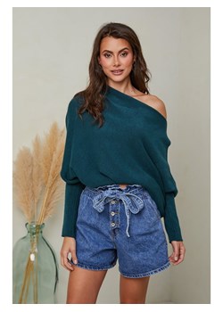 Joséfine Sweter "Isaszeg" w kolorze ciemnozielonym ze sklepu Limango Polska w kategorii Swetry damskie - zdjęcie 188243666