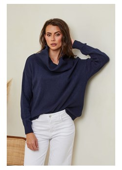 Joséfine Sweter "Kaba" w kolorze granatowym ze sklepu Limango Polska w kategorii Swetry damskie - zdjęcie 188243739