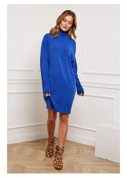 Joséfine Sukienka dzianinowa "Landreau" w kolorze granatowym ze sklepu Limango Polska w kategorii Sukienki - zdjęcie 188243808