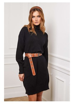 Joséfine Sukienka dzianinowa "Landreau" w kolorze czarnym ze sklepu Limango Polska w kategorii Sukienki - zdjęcie 188243827