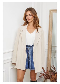Joséfine Blezer "Murat" w kolorze beżowym ze sklepu Limango Polska w kategorii Marynarki damskie - zdjęcie 188243837