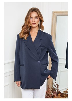 Joséfine Blezer "Murat" w kolorze granatowym ze sklepu Limango Polska w kategorii Marynarki damskie - zdjęcie 188243847