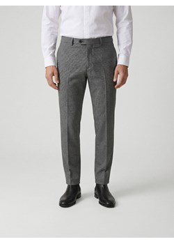 Reserved - Spodnie garniturowe slim fit - ciemnoszary ze sklepu Reserved w kategorii Spodnie męskie - zdjęcie 188244267