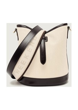 Weekend MaxMara Torebka na ramię WKAVASAIO | z dodatkiem skóry ze sklepu Gomez Fashion Store w kategorii Listonoszki - zdjęcie 188244448