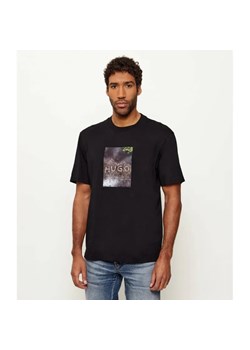 HUGO T-shirt Doreston | Regular Fit ze sklepu Gomez Fashion Store w kategorii T-shirty męskie - zdjęcie 188244518