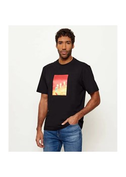 HUGO T-shirt Doreston | Regular Fit ze sklepu Gomez Fashion Store w kategorii T-shirty męskie - zdjęcie 188244519