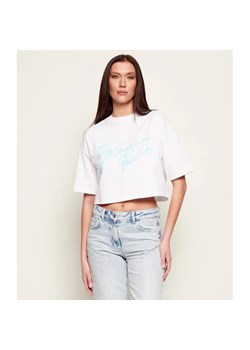 Balmain T-shirt | Cropped Fit ze sklepu Gomez Fashion Store w kategorii Bluzki damskie - zdjęcie 188244589