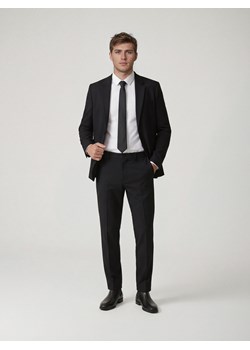 Reserved - Spodnie chino slim fit - czarny ze sklepu Reserved w kategorii Spodnie męskie - zdjęcie 188245828