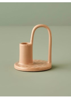 BELLA MAISON Świecznik "Costa" w kolorze beżowym - wys. 19 x Ø 10 cm ze sklepu Limango Polska w kategorii Świeczniki - zdjęcie 188246136