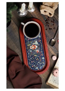 Violeta Home Taca w kolorze granatowo-bordowym - 35 x 16 cm ze sklepu Limango Polska w kategorii Misy i tace dekoracyjne - zdjęcie 188246267