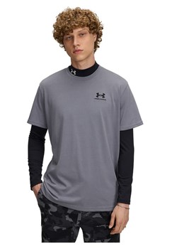 Under Armour Koszulka w kolorze szarym ze sklepu Limango Polska w kategorii T-shirty męskie - zdjęcie 188246346