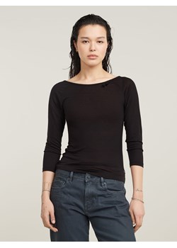 G-Star Koszulka w kolorze czarnym ze sklepu Limango Polska w kategorii Bluzki damskie - zdjęcie 188246485