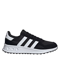 adidas Skórzane buty "Run 84" w kolorze czarno-białym do biegania ze sklepu Limango Polska w kategorii Buty sportowe męskie - zdjęcie 188246665