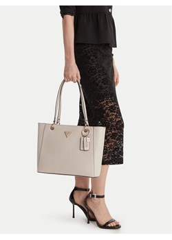 Torebka Guess Noelle II HWZG96 72250 Beżowy ze sklepu eobuwie.pl w kategorii Torby Shopper bag - zdjęcie 188246765