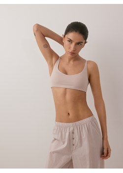 Reserved - Miękki biustonosz - pastelowy róż ze sklepu Reserved w kategorii Biustonosze - zdjęcie 188247156