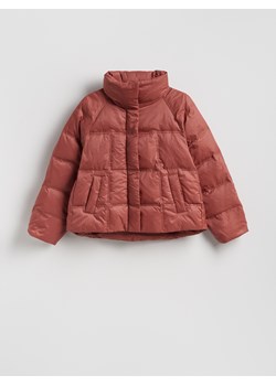Reserved - Pikowana kurtka z puchem - brudny róż ze sklepu Reserved w kategorii Kurtki damskie - zdjęcie 188247335