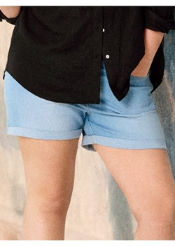 Sinsay - Szorty jeansowe mom Plus Size - niebieski ze sklepu Sinsay w kategorii Szorty - zdjęcie 188248085