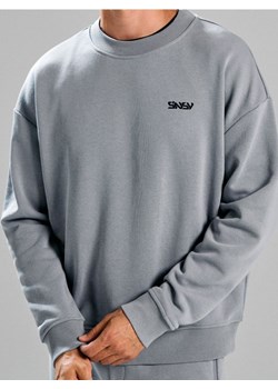 Sinsay - Bluza crewneck z napisem SNSY PERFORMANCE - szary ze sklepu Sinsay w kategorii Bluzy męskie - zdjęcie 188248107