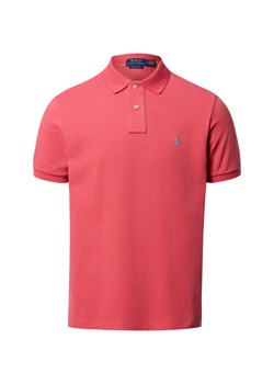 Polo Ralph Lauren Męska koszulka polo Mężczyźni Bawełna koralowy jednolity ze sklepu vangraaf w kategorii T-shirty męskie - zdjęcie 188248527