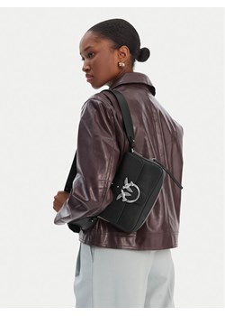 Torebka PINKO Love One Slouchy Zip Mini AI 25-26 PLTT 105345 A2JG Czarny ze sklepu eobuwie.pl w kategorii Listonoszki - zdjęcie 188248809