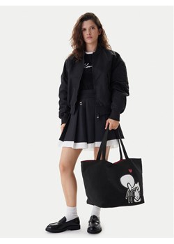 Torebka KARL LAGERFELD B1W50052 Czarny ze sklepu eobuwie.pl w kategorii Torby Shopper bag - zdjęcie 188248816