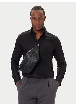 Nerka Calvin Klein Emblem Emboss Waistbag LV04D3205G Czarny ze sklepu eobuwie.pl w kategorii Saszetki - zdjęcie 188248876