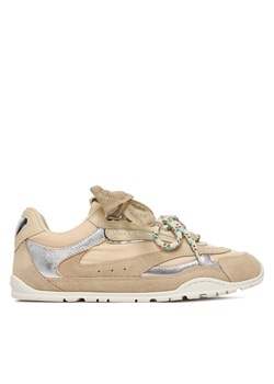 Sneakersy PINKO Yulia 01 SS0185 P076 Beżowy ze sklepu eobuwie.pl w kategorii Buty sportowe damskie - zdjęcie 188248958