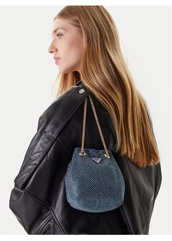 Torebka Guess Zalina Mini HWRP93 50750 Granatowy ze sklepu eobuwie.pl w kategorii Kopertówki - zdjęcie 188248966