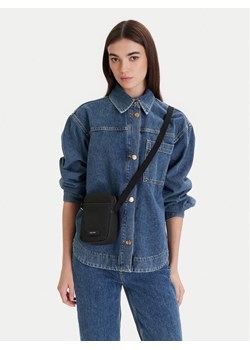 Saszetka Calvin Klein Embossed Woven Slim Reporter LV04D3221G Czarny ze sklepu eobuwie.pl w kategorii Saszetki - zdjęcie 188248988