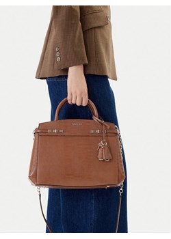 Torebka Guess Melinda HWKL99 33060 Brązowy ze sklepu eobuwie.pl w kategorii Kuferki - zdjęcie 188248995