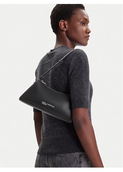Torebka Karl Lagerfeld Jeans A3W30011 Czarny ze sklepu eobuwie.pl w kategorii Torebki damskie - zdjęcie 188249099