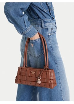 Torebka Guess HWWG80 72080 Brązowy ze sklepu eobuwie.pl w kategorii Torebki damskie - zdjęcie 188249115