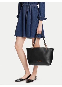 Torebka LOVE MOSCHINO JC4074PP1NLF0000 Czarny ze sklepu eobuwie.pl w kategorii Torby Shopper bag - zdjęcie 188249145