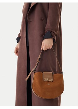 Torebka KARL LAGERFELD B1W30196 Brązowy ze sklepu eobuwie.pl w kategorii Torebki damskie - zdjęcie 188249187